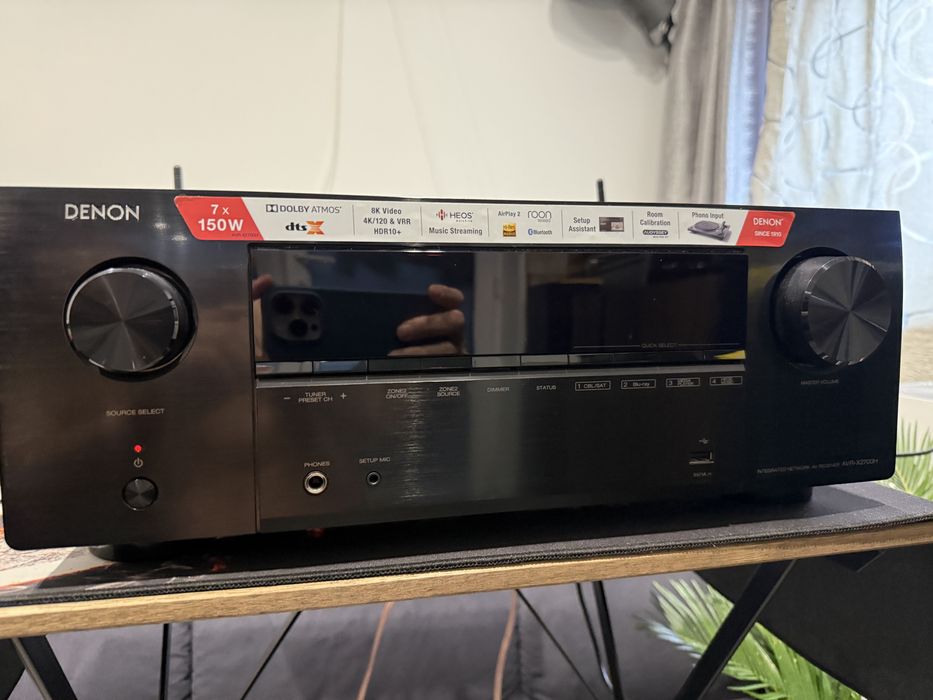 Denon AVR-X2700H,7.2,Dolby Atmos,Bluetooth,4K,Wifi,Internet Radio