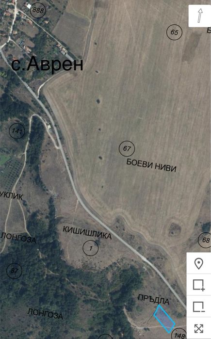 Парцел с.Аврен, 3000 кв.м.