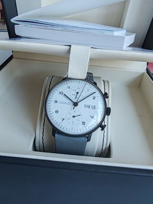 Ceas Junghans Max Bill Chronoscope Automatic Chronograph Nou-Nepurtat!