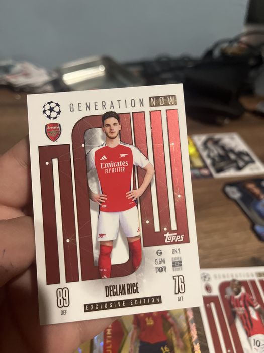 Редки match attax карти