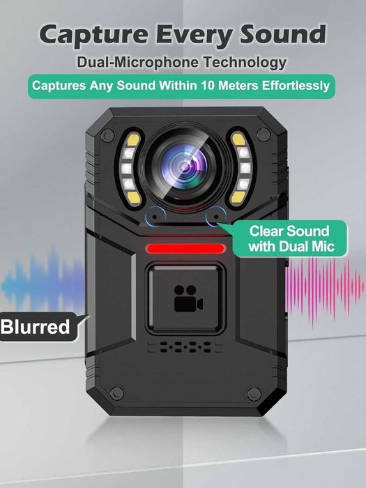 Мини полицейска камера SPIKECAM Z15 – HD видео, нощно виждане