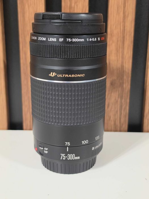 obiectiv canon 75 300 - Obiective pentru camere foto la preț mic