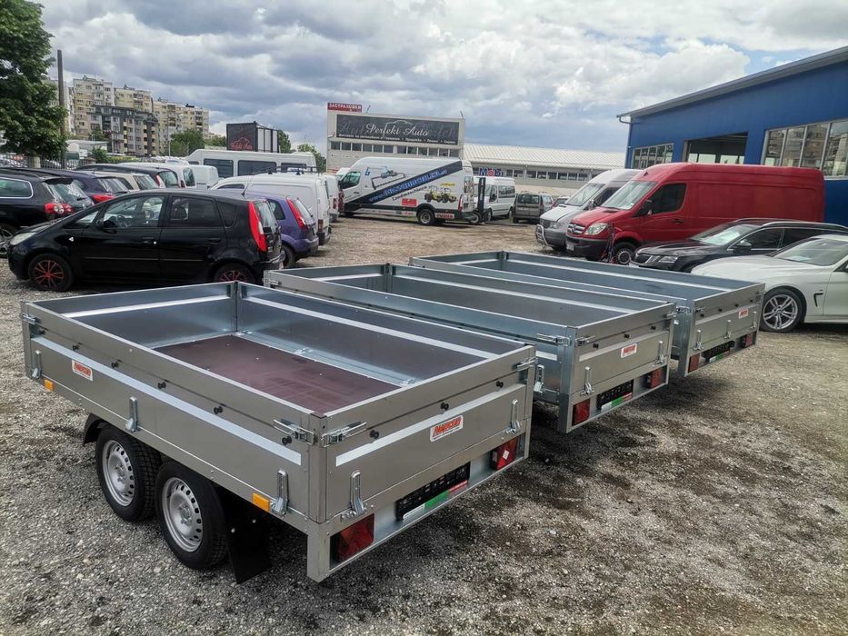 НОВО ремарке за лек автомобил NEPTUN NORDICA N7-320 2KPS