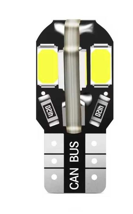 W5W Т10 LED крушки с 8 диода