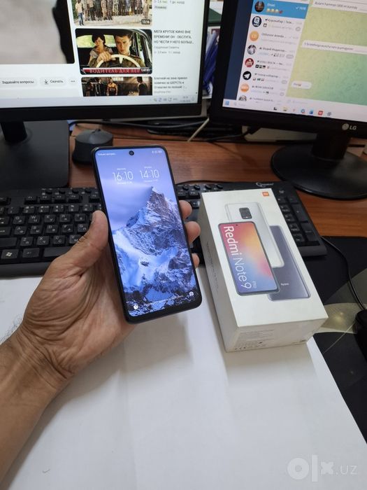 Redmi note 9pro 8/128gb ideal iwlawi zur aybi yuq tozza telefon