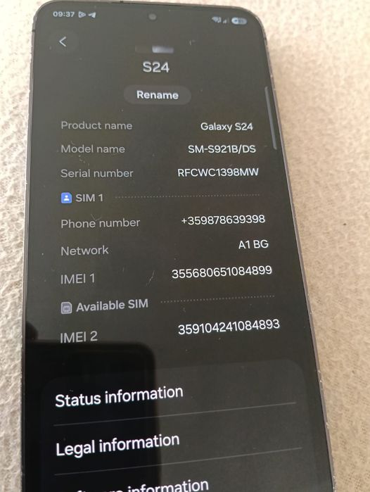Samsung  s24 128 gb
