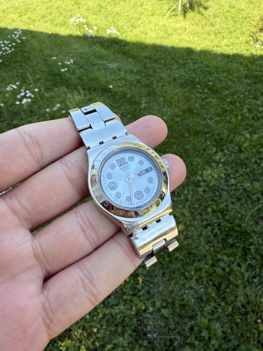 Ceas Swatch Irony Stainless Steel Swiss Made