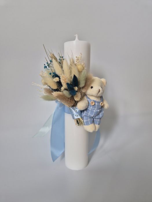 Lumanare botez baietel