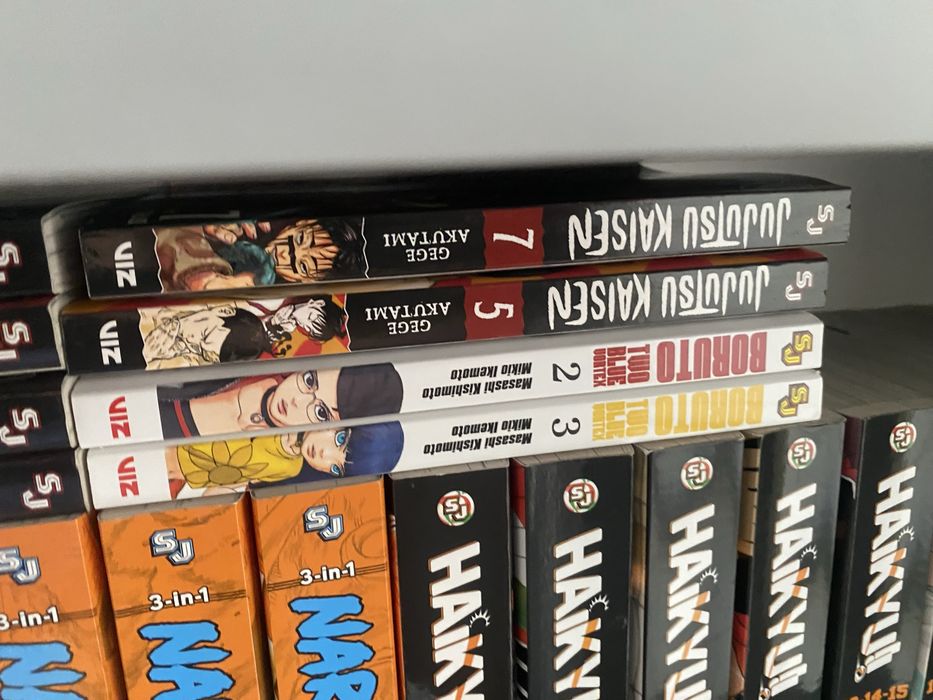 Продавам манга на Naruto,Haikyu,Jujutsu kaisen и Boruto