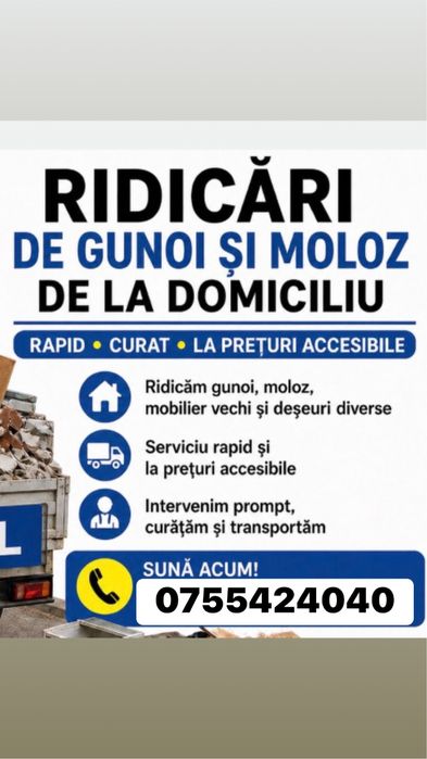 Debarasam apartamente ofer si tranpost
