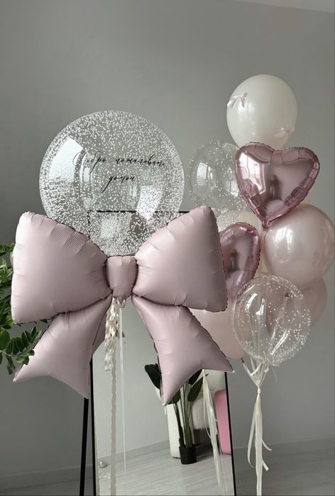 Гелиевые шары гендер пати девичник