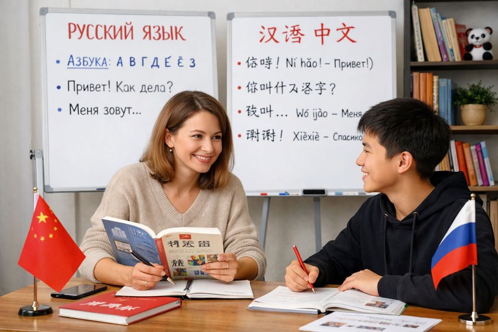 Репетитор по русскому/китайскому языку