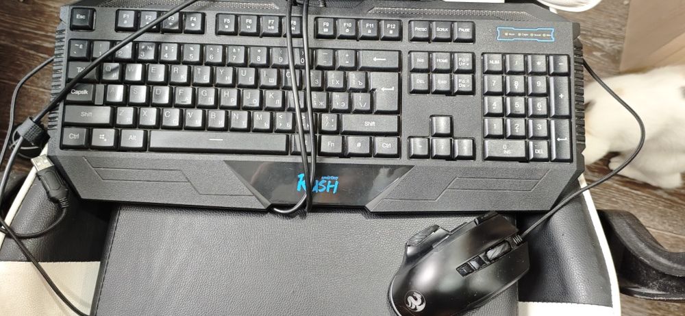 Игровые мышка и клавиатура