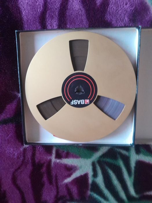 2 x Role / Benzi BASF GOLD 18cm (maxell agfa akai scotch )