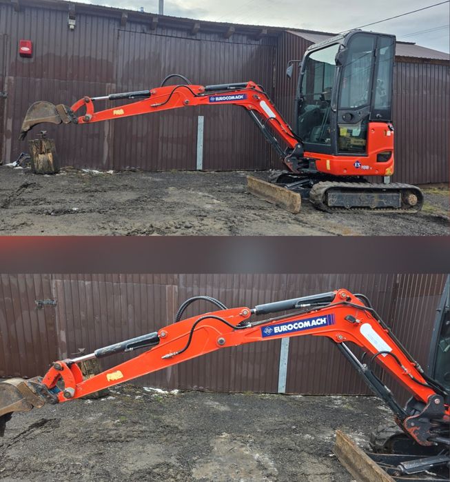 Cabina incalizita miniexcavator Eurocomach excavator