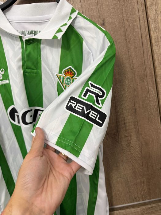 Tricou Fotbal Hummel Real Betis Home Kit 2024/2025 Antony #7 Marimea M -EUR40-