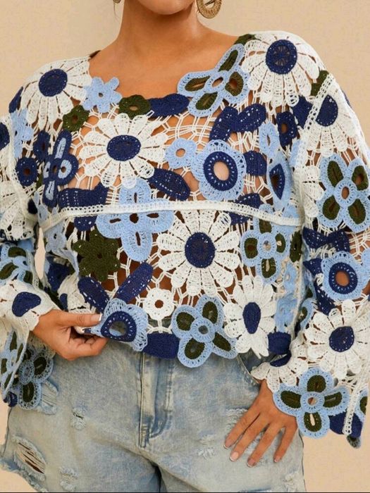 Bluza crosetata/noua