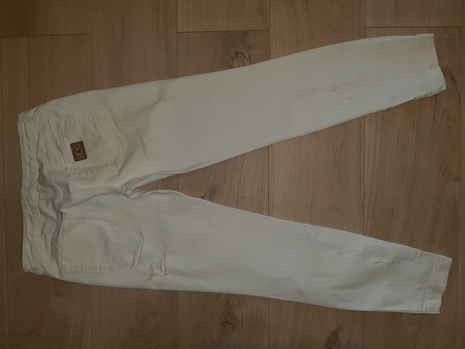 Blugi albi Dolce Gabbana