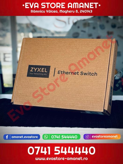 Ethernet Switch Zyxel XMG1915-10E  8PORT GBE 2 SPF+ 2.5 Gigabit