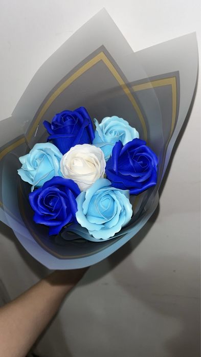 Buchete din trandafiri (sapun)