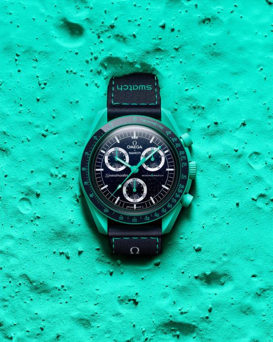 Omega Swatch Mission on Earth Polar Lights