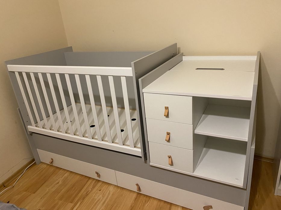 Бебешко легло кошара Kikkaboo lorena grey