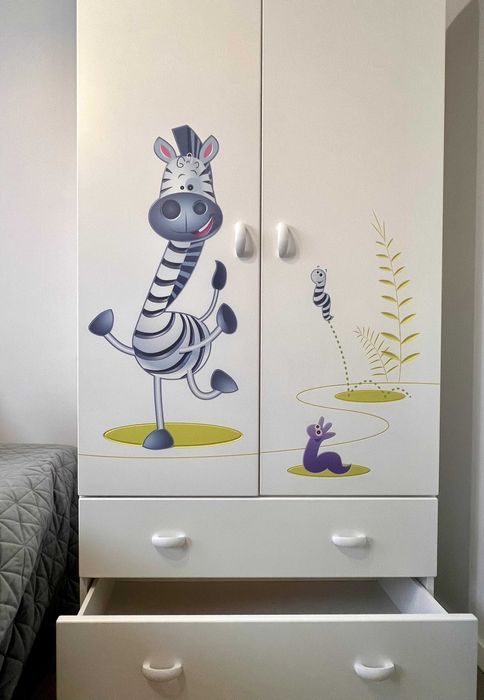 Спешно Детска стая "Meblik – Happy Animals Whitе" ( -60% от цената)