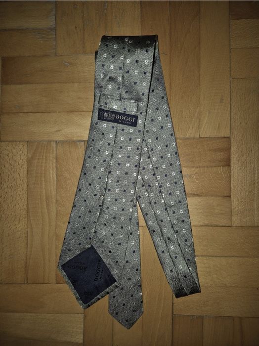 Cravată Lux Boggi Milano, 100% Mătase Naturală, Bărbați