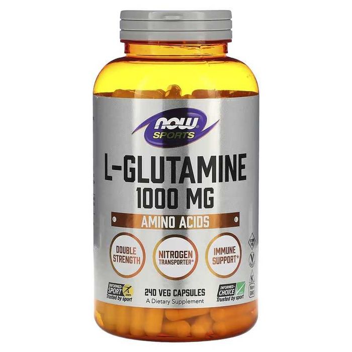 NOW Foods Sports, L-Glutamine Glutamine L - глютамин glutamin