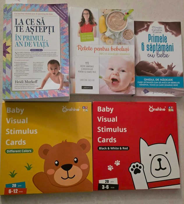 Lot 5 carti utile pentru  ingrijire /diversificare bebelus 0-12 luni