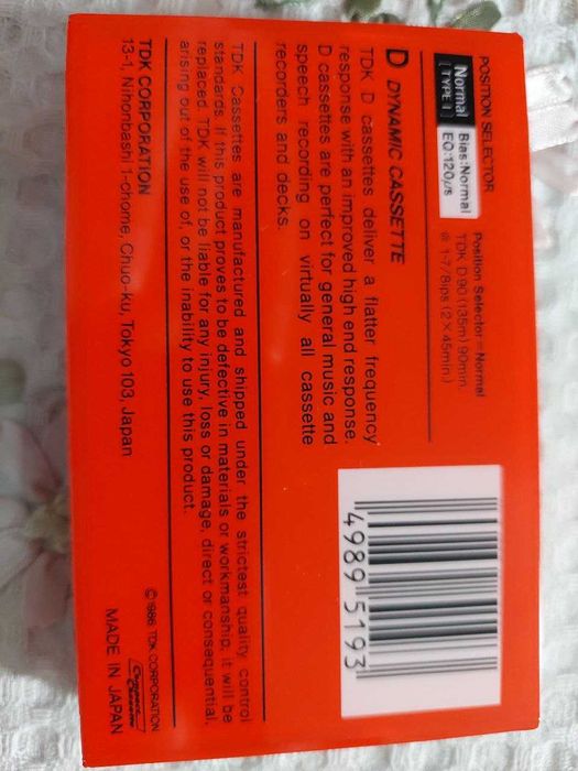 Аудио-кассеты новые, запечатанные.