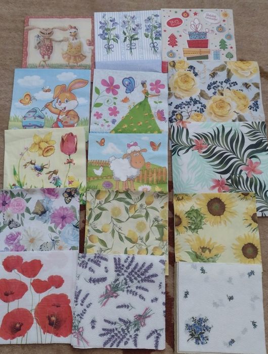 63 șervețele colectie