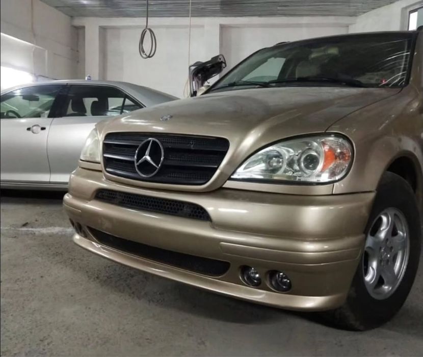 Тюнингованый бампер Mercedes-Benz ML-Class W163