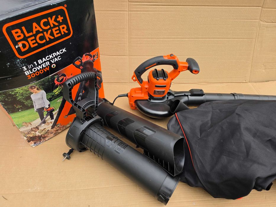 Aspirator / Suflanta de Frunze Black+Decker 3-in-1 Electric 3000W