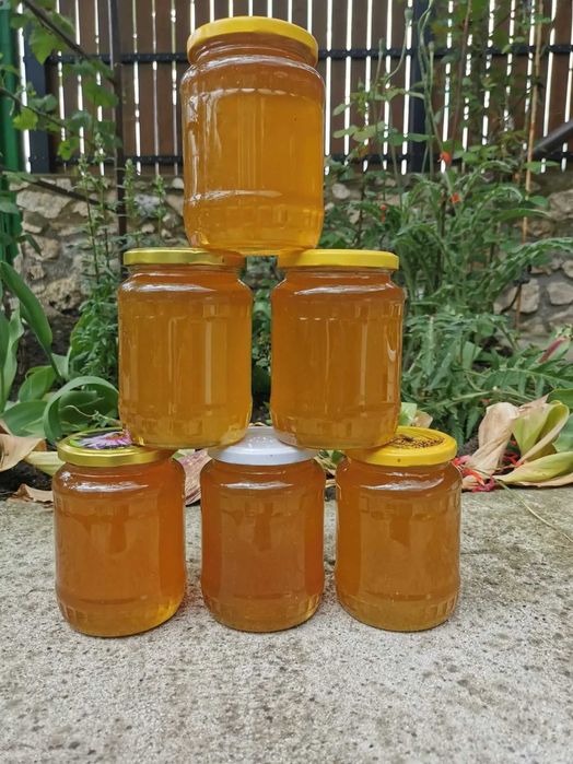 Miere naturala poliflora borcan de 800 g