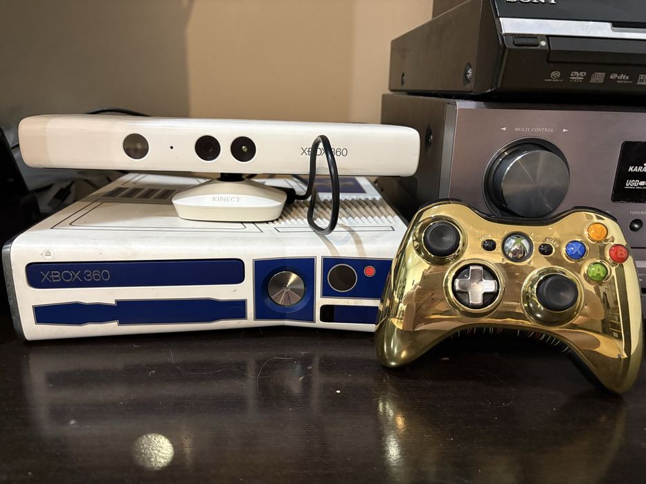 xbox 360 editie limitata star wars cu tot cu joc star wars