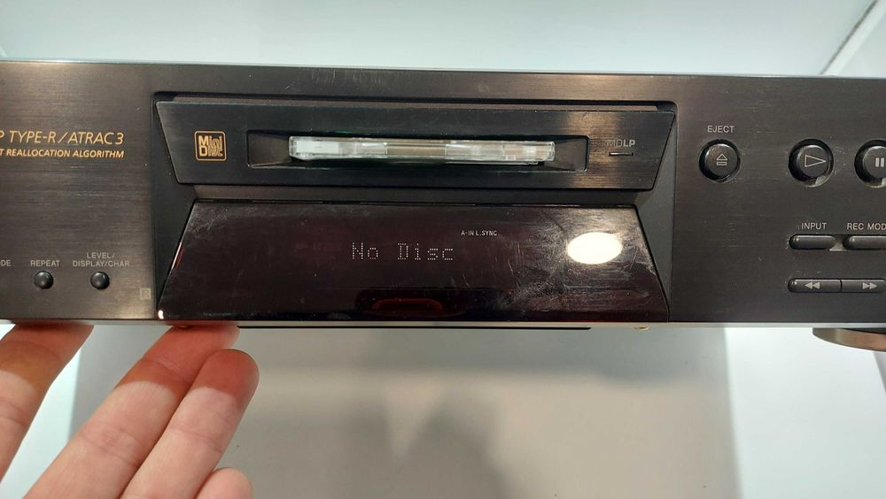 Minidisc Deck Sony MDS-JE470 - In Stare Foarte Buna De Functionare, Fara Telecomanda