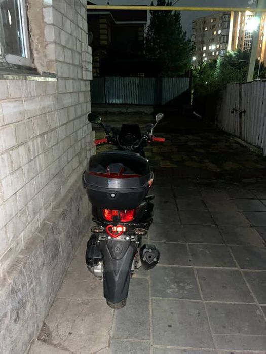 мопед самурай.