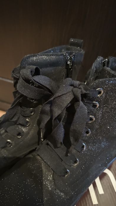 Ботинки на девочку с мехом 31 размер