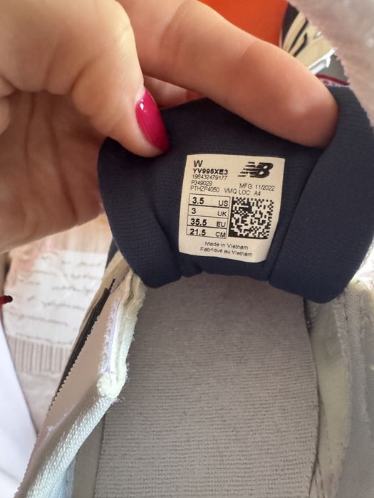 Детски маратонки New Balance, номер 35.5