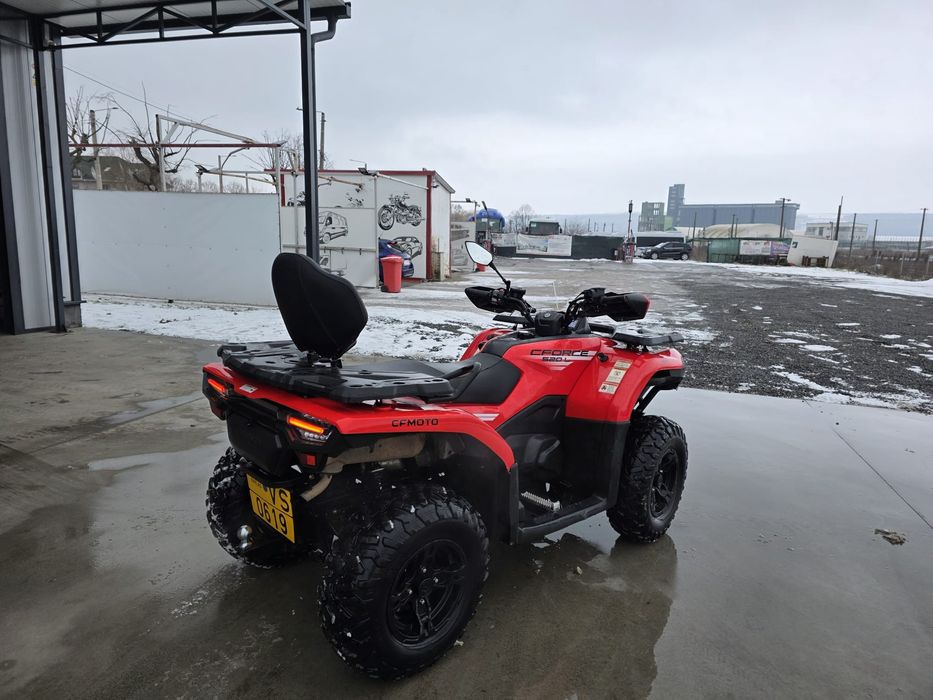 ATV CF Moto 520L x5, EPS, euro 5, ca nou, nr galben