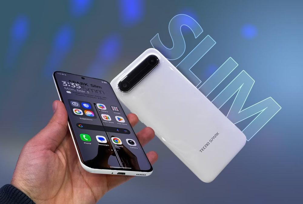 New! Новый! Tecno Spark Slim (8/256Gb) x iPhone Air | Bepul Dostavka