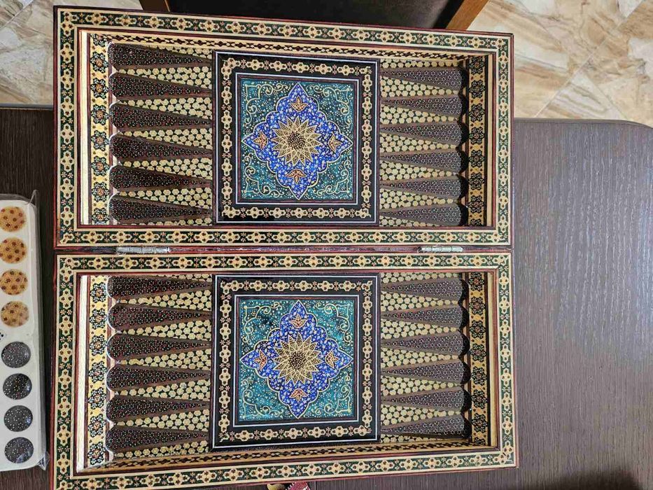 Табла и шах ръчна изработка