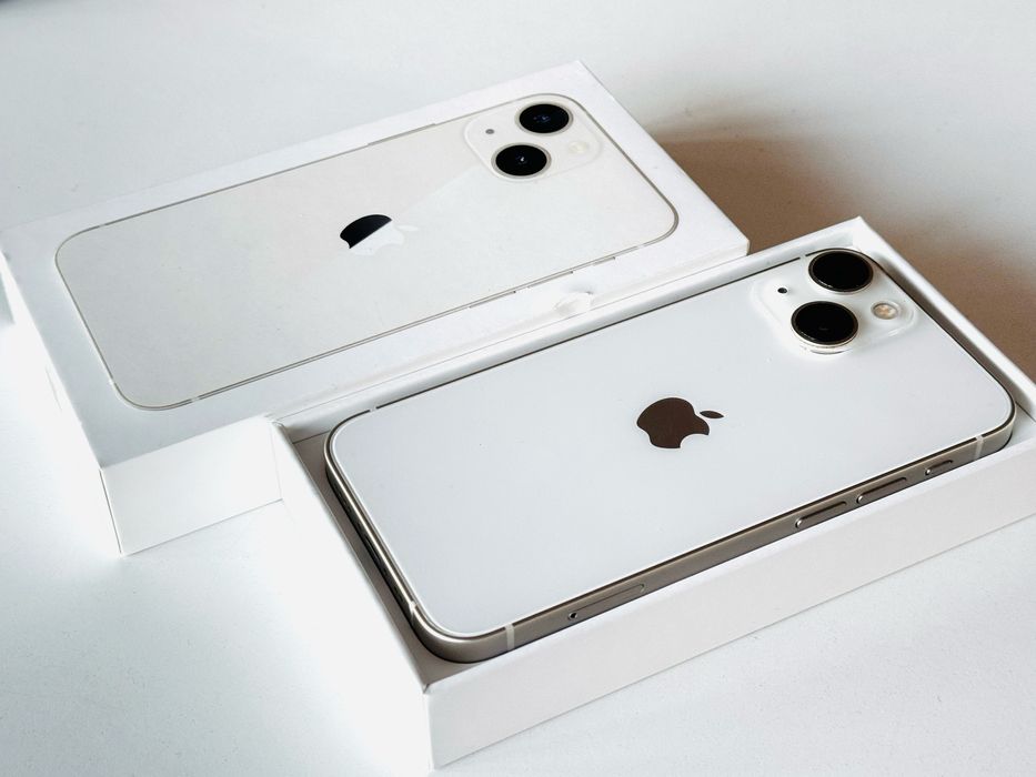 НОВ! Iphone 13 Mini 128GB White 100% Батерия! Гаранция 6 месеца