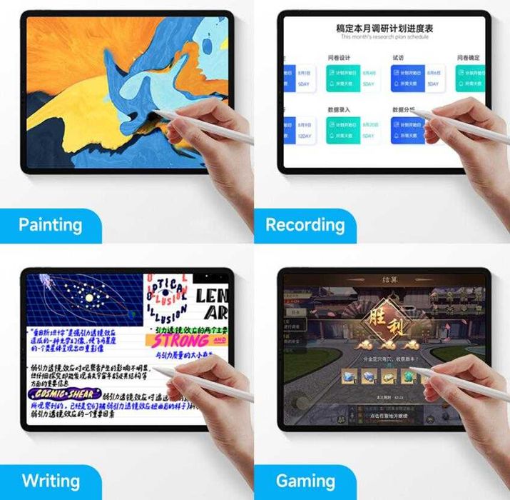 Съвместим Айпъл Пенсил Таблет Apple Pencil 2nd gen Stylus Pen iPad Pro