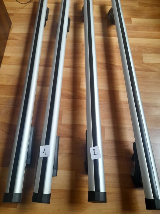 Напречни греди за багажник на МПС с налични надлъжни греди