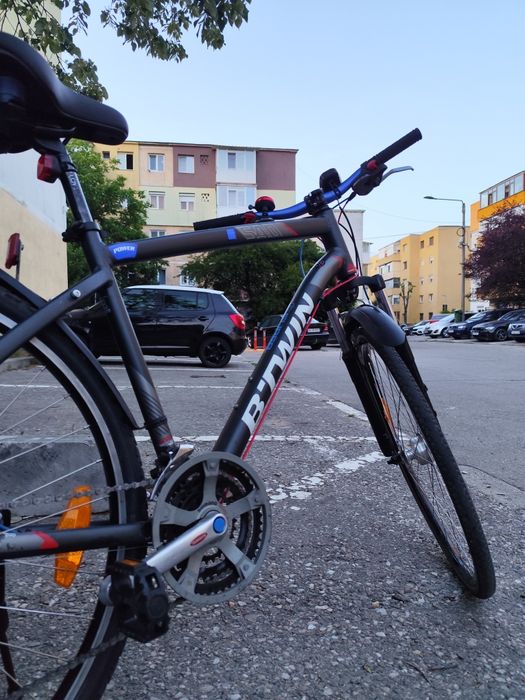 Bicicletă B'Twin Rockrider 540 modificat ușor negociabil