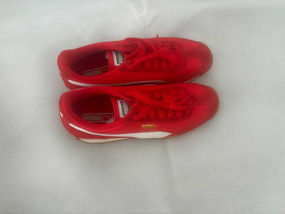 Damen PUMA Rot Easy Rider Sneaker