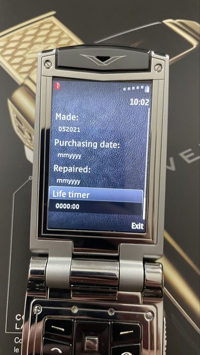 Vertu Ayxta Ceramic Limited Edition  077/100 2021