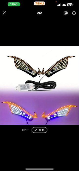 DEVIL’S EYE – Faruri LED cu Efect Special